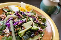 Superfood Salad with Creamy Herb Dressing